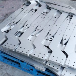 Metal fabrication -laser cutting plates 1