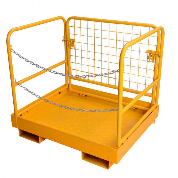 Safety cage basket