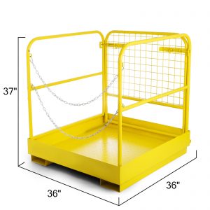 Safety cage basket
